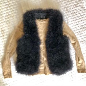 Club Monaco real feather vest size S